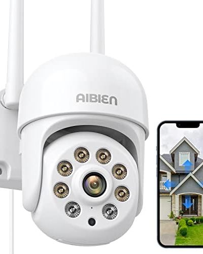 Gerdviaw 2K Security Cameras Outdoor-Camera for Home Security, Spotlight Color Night Vision, Motion Detection, 2.4GHz WiFi, 2-Way Talk, Waterproof, SD Card Storage