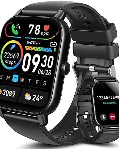 Aptkdoe Smart Watch, 2023 Fitness Tracker with Dail Calls Speaker, 1.85" Touch Screen IP68 Waterproof Smartwatch, 112Sport Modes Activity Tracker with Heart Rate Monitor, Pedometer Watch for Women Men
